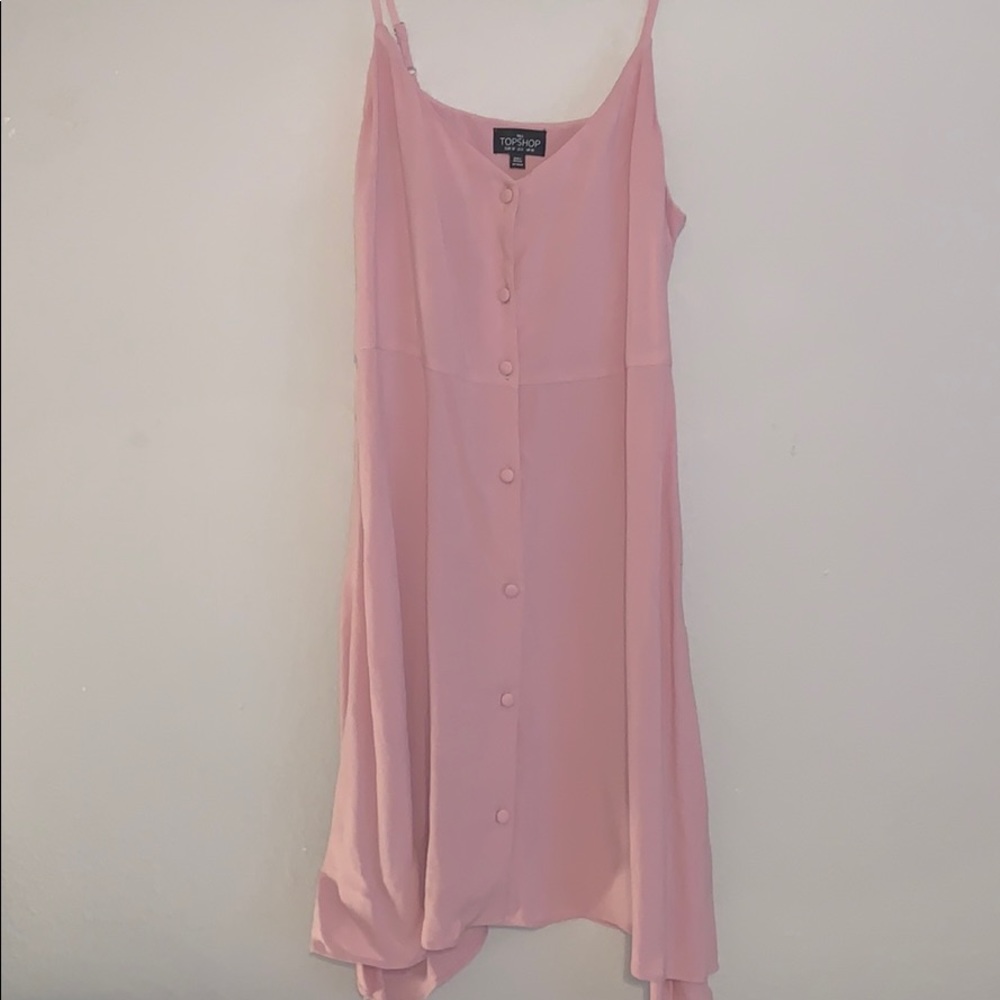 Topshop light pink dress